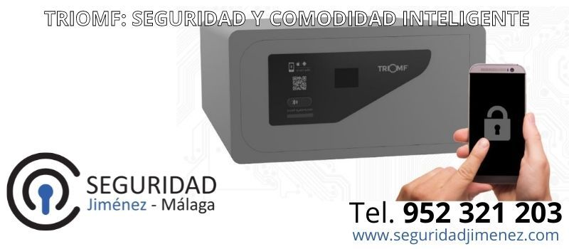 Cajas fuertes Triomf distribución en Málaga seguridad Jiménez
