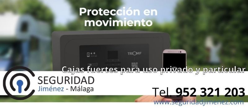 cajas fuertes Triomf uso privado particular en Málaga Seguridad Jiménez