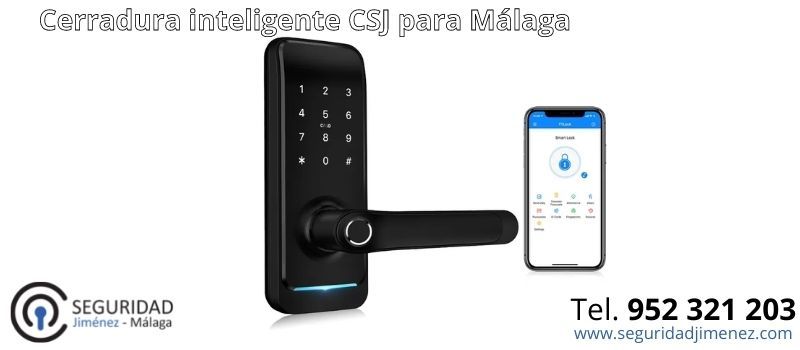Cerradura inteligente CSJ para Málaga