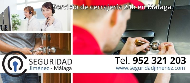 cerrajería 24h Málaga seguridad Jiménez